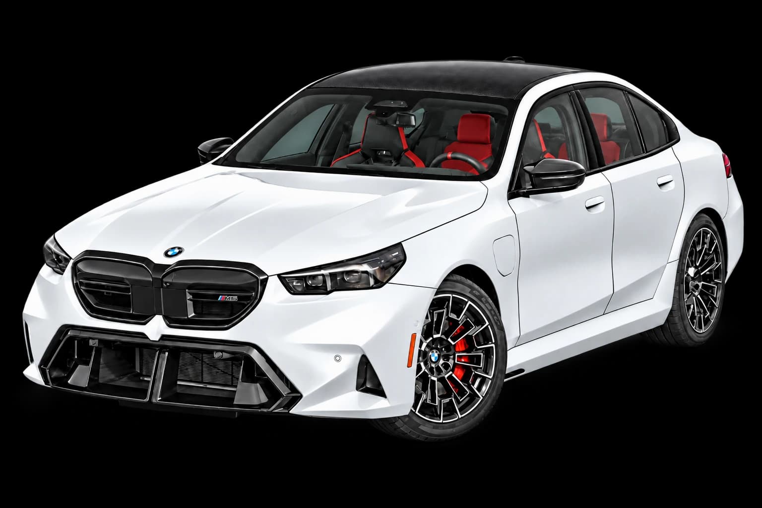 White 2025 BMW M5